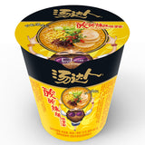 【汤达人】杯面 酸酸辣豚骨面方便面83g*3杯 新鲜日期 快速发货