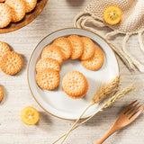 【来伊份】日式小圆饼干100g*4袋 奶盐味 A股上市零食品牌