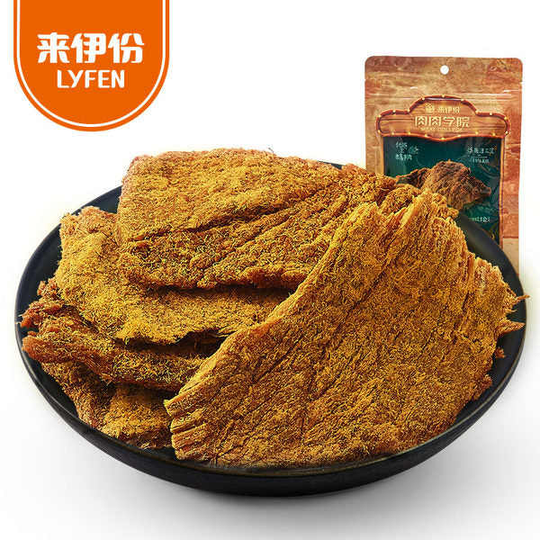 【来伊份】沙嗲牛肉片88g/袋 独特风味牛肉干