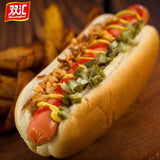 【双汇火腿肠】 双汇王中王优级火腿肠600g/袋(60g*10支)粗粗的大根火腿肠