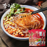 【李子柒】薯你弹酸辣粉252g*3袋 红薯湿粉 可泡可煮 Q弹爽滑