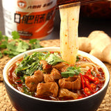 【食族人】酸辣肥肠粉120g*6桶 大块肥肠 6爆料 更过瘾