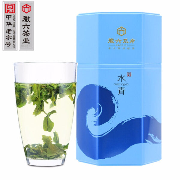 【徽六茶业】一级 水青 六安瓜片250g*2罐 始于1905年 中华老字号