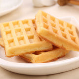 【三只松鼠】小贱华夫饼248g/袋 内含约9个奶香华夫饼 醇香绵软