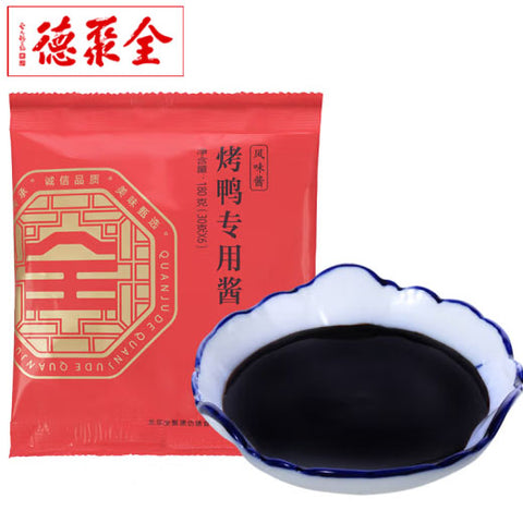 【全聚德】烤鸭专用酱180g*2袋(每袋含30g*6小袋)独立小包装甜面酱