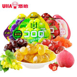 【UHA悠哈】爆浆果汁软糖52g*6袋(每袋约10粒,共60粒)宣璐同款 酷露露 6种口味可选