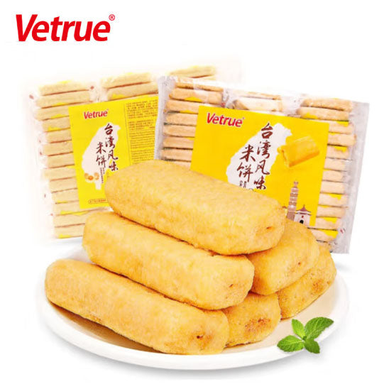 【惟度】台湾风味米饼320g/袋(39枚)健康饱腹 逗乐小朋友