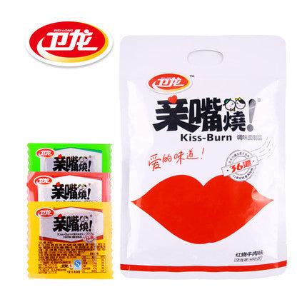 【卫龙】亲嘴烧300g/袋 内含约20小块亲嘴烧