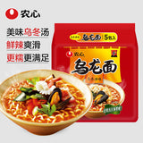【农心】乌龙面120g*5袋 乌冬汤拉面5连包