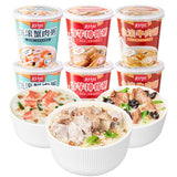 【无名小厨】冻干速食粥46g*6杯 生滚蟹肉/香芋排骨/皮蛋瘦肉粥等5种口味