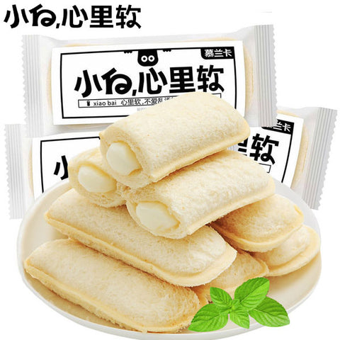 【小白心里软】乳酸菌小口袋面包420g/袋(内含约20个)散装称重 网红酸奶面包