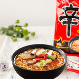 【农心】香菇牛肉面 辛拉面120g*5袋 五连包 双料升级 更加美味