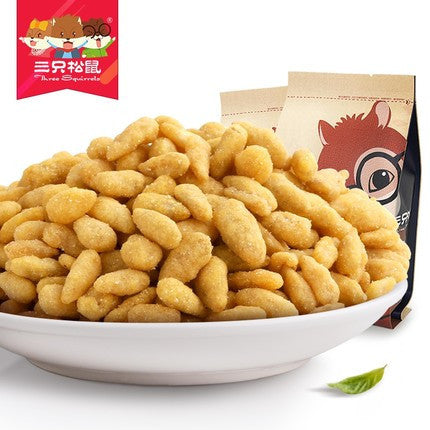 【三只松鼠】蟹黄味瓜子仁218g*2袋 松鼠家瓜子仁 品质保证