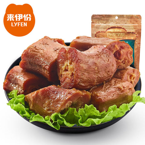 【来伊份】风味鸭脖118g*3袋 肉厚骨酥  风味独特