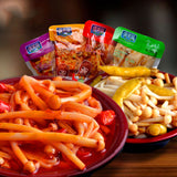 【渝美滋】麻辣红油金针菇500g/袋(内含约17小袋) 散装 独立小包装 4种口味可选