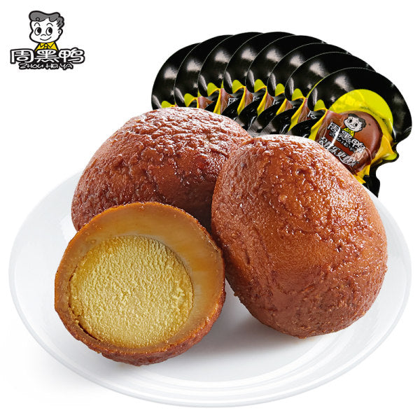 【周黑鸭】卤鸡蛋34g*8枚 颗粒装 卤香四溢 回味无穷