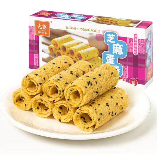 【元朗】芝麻鸡蛋卷150g*2盒 香港优质认证企业