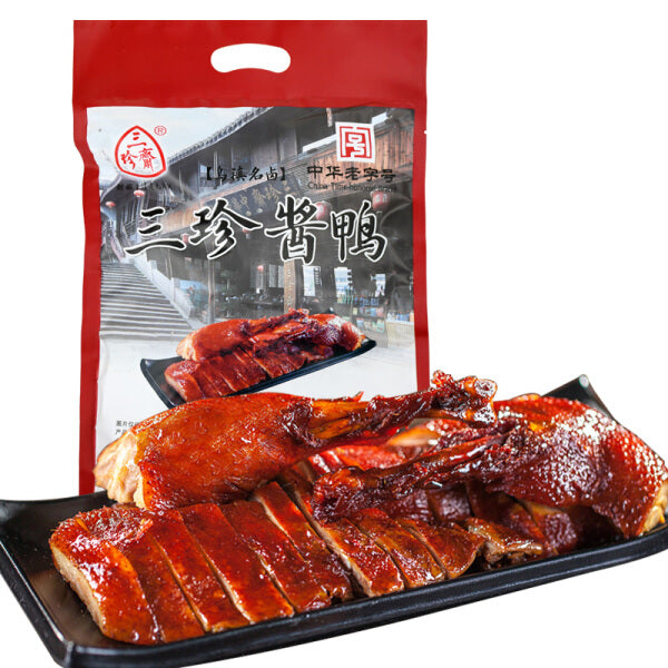【三珍斋】酱鸭400g/袋(半只装)央视报道 乌镇特产酱板鸭