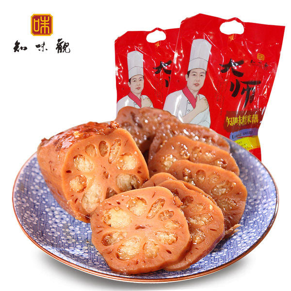 【知味观】糯米藕400g/袋 整段莲藕 实际重量600g 大份量 软糯香甜 杭帮名菜