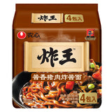 【农心】炸王 酱香猪肉炸酱面134g*4袋《我的野蛮女友》也爱吃的炸酱面