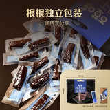 【百草味】手撕风干牛肉400g/袋（约25根，独立小包）3倍高蛋白 整根原切真牛肉