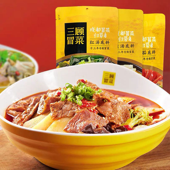 【三顾冒菜】冒菜底料200g*2袋 专做成都冒菜13年 中国小吃10大品牌