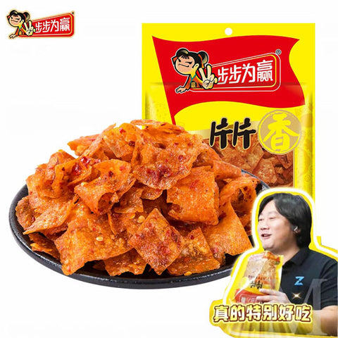 【步步为赢】爆辣片片香100g*5袋 张雪机车推荐 20余年线下老品牌