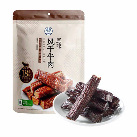 【盒马】风干牛肉400g/袋（约27根，独立包装）来自内蒙的真材实料