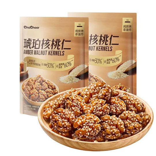 【洽洽】琥珀核桃仁800g/袋（25g*32小袋）超声波去涩 咸香入味越嚼越香