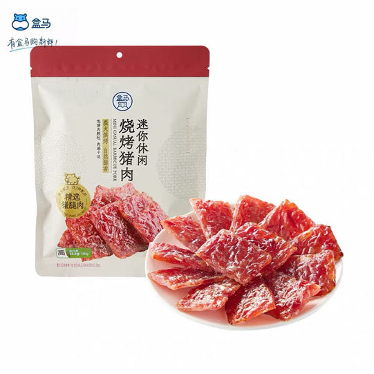 【盒马】迷你休闲烧烤猪肉218g/袋 （约25小包）炭火慢烤 自然醇香