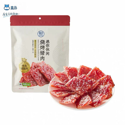 【盒马】迷你休闲烧烤猪肉218g/袋 （约25小包）炭火慢烤 自然醇香