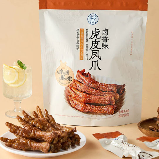 【盒马】虎皮凤爪428g/袋（约15个）甄选长柄凤爪 蜂蜜水上色 卤香味