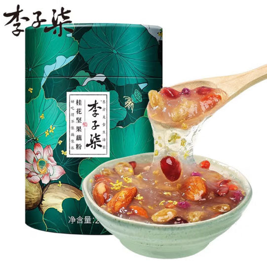 【李子柒】桂花坚果藕粉258g/罐 甜甜时光 健康饱腹