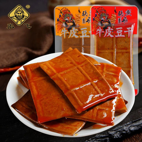 【张飞】牛皮豆干500g/袋（20小包，独立包装）开袋即食 厚实弹牙