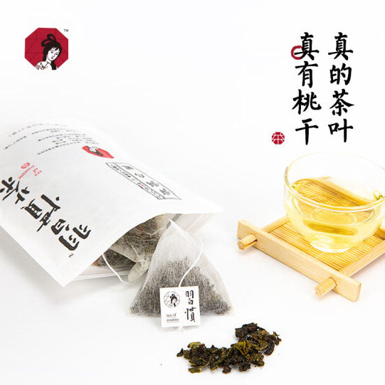 【茶颜悦色】桃花坞·习惯茶17.5g*3袋（每袋7枚茶包，总共21枚）蜜桃乌龙茶