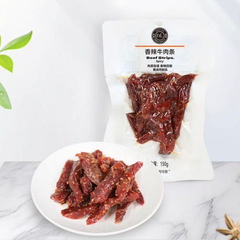 【胖东来】香辣牛肉条150g/袋 超市同款 德丽可思