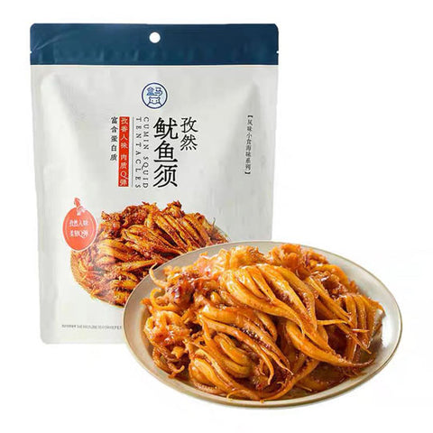 【盒马】孜然鱿鱼须345g/袋（约16小包）海味零食