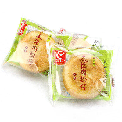 【友臣肉松饼】葱香味 肉松饼36g*10个