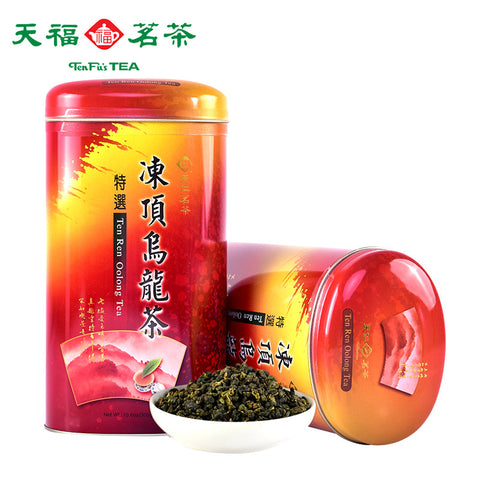 【天福茗茶】冻顶乌龙茶300g/罐 台湾高山茶