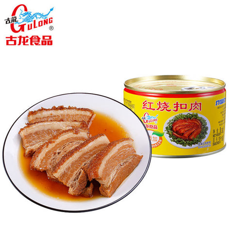 【古龙食品】红烧扣肉383g/罐 大块扣肉 软嫩咸香