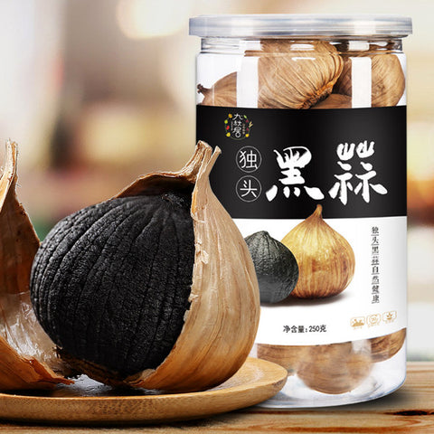 【九秋居】独头黑蒜250g/罐 日式工艺发酵 软糯香甜