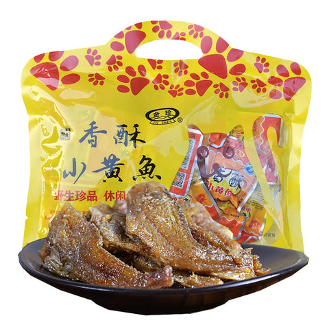 【金珍】香酥小黄鱼500g/袋（内含约18小袋）舟山海鲜特产