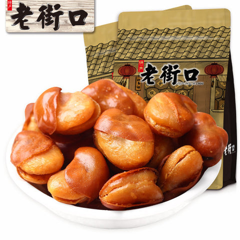 【老街口】香酥兰花豆500g/袋 香辣味/牛肉味 2种口味可选
