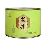 【八马茶叶】龙井 绿茶50g*2罐 浙江原产 鲜爽豆香
