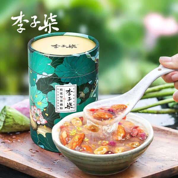 【李子柒】桂花坚果藕粉350g/罐 3分钟美食 高营养代餐