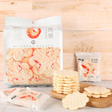 【丫丫】虾肉饼200g*2袋（每袋20小包）虾肉粉含量≥20% 雪米饼