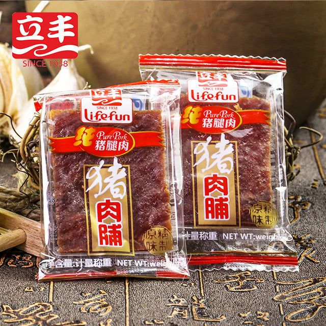 【立丰】猪肉脯500g/袋（内含约37小袋）散装称重 上海特产 始于1938年