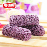 【麦德好】紫薯燕麦巧克力棒468g/袋 内含约42个紫薯麦片巧克力 营养丰富 健康零食